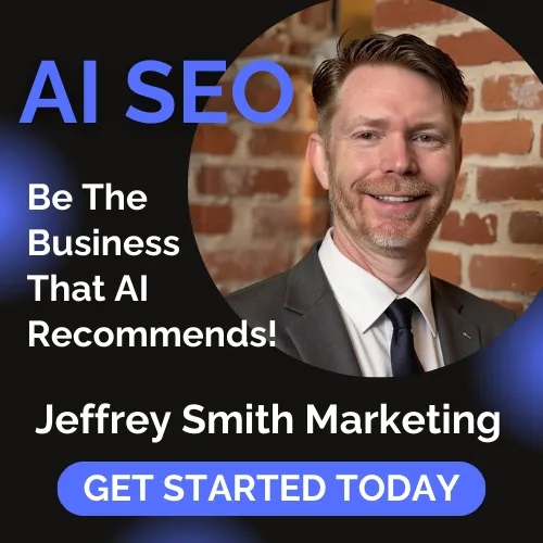 Person using AI tools for local SEO and Google Business Profile optimization