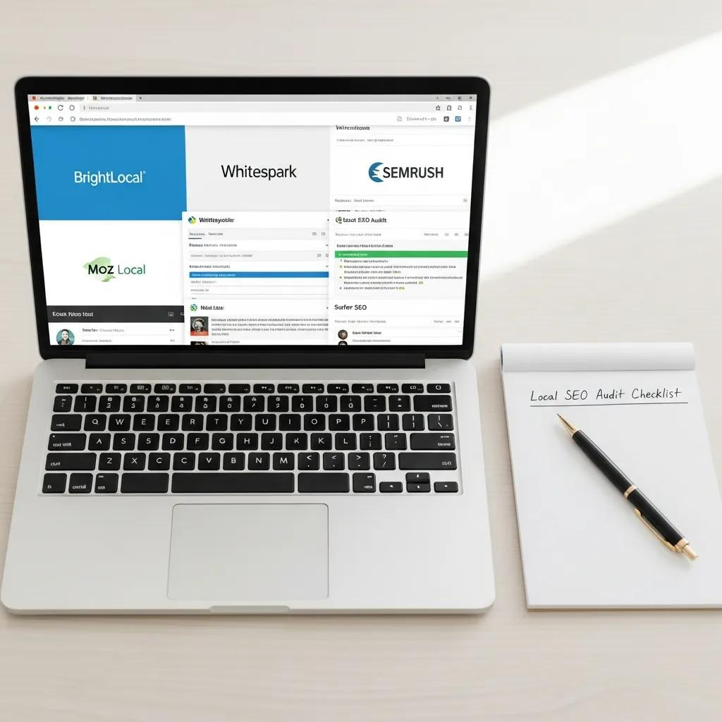 Collection of local SEO audit tools for optimizing Google Business Profile